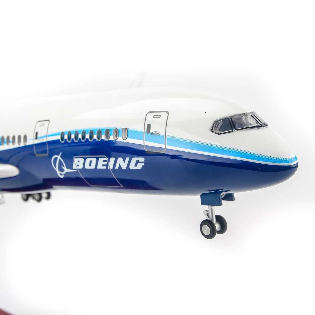 [HCM]Mô hình máy bay lắp ráp có đèn led Original Boeing B787 47cm Everfly