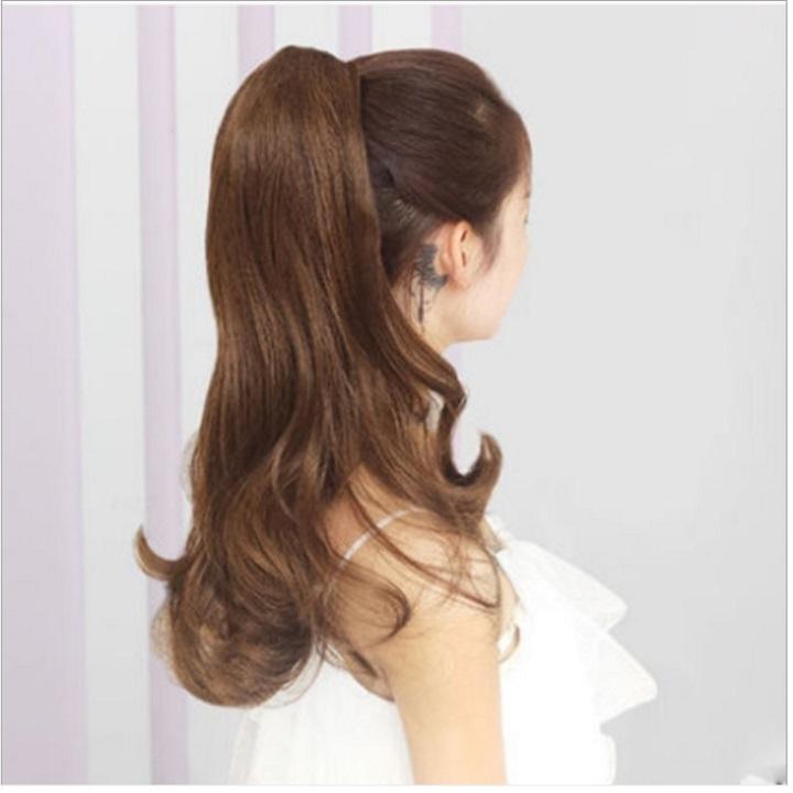 [HCM]Tóc cột đuôi nữ giúp dày tóc , tóc cột nữ có 3 màu (đen,nâu,vàng)