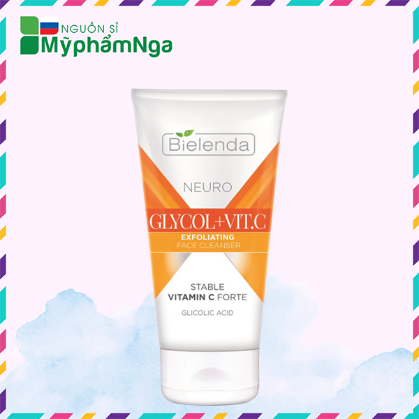 [HCM]Sữa rửa mặt Bielenda Vit C làm sạch trắng da
