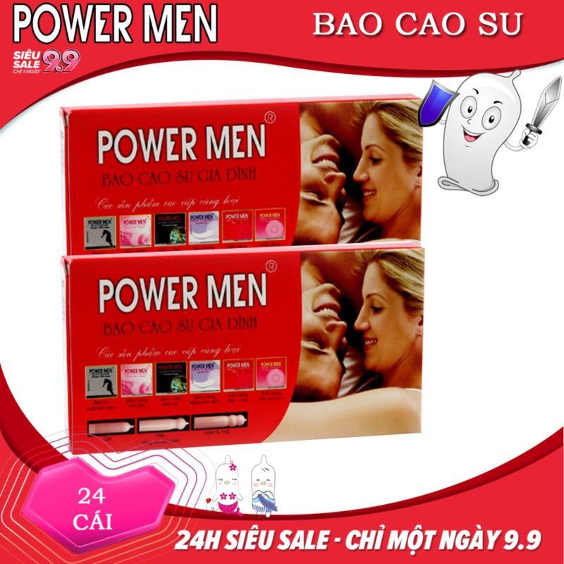 Bao cao su POWERMEN Gia đình 24 chiếc