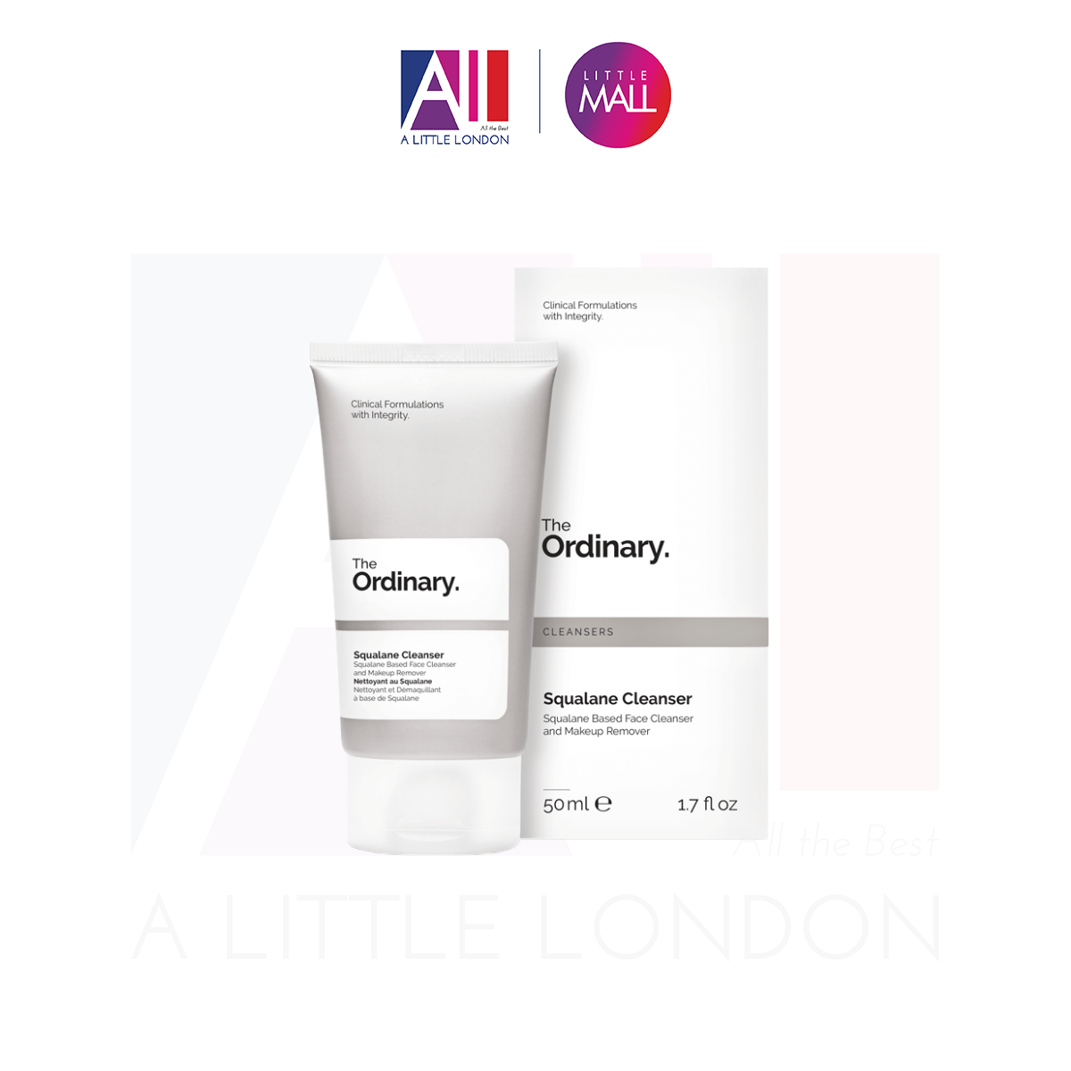 Sữa rửa mặt The Ordinary Squalane Cleanser 50ml (Bill Anh)
