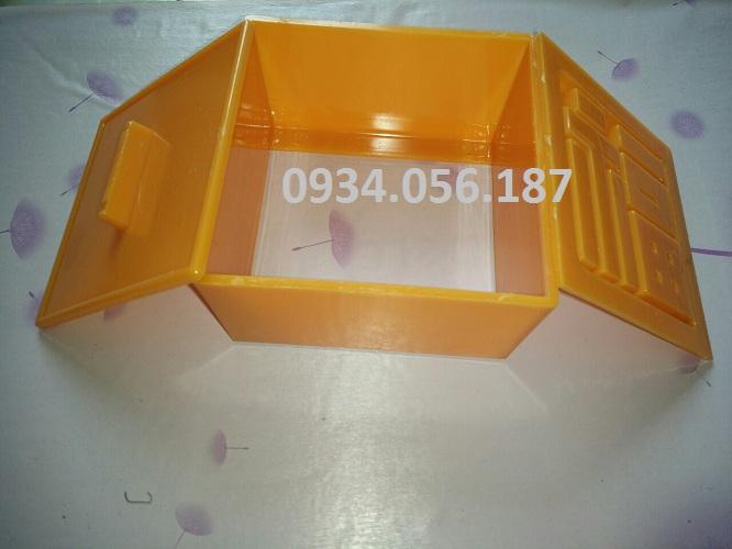Khuôn nhấn xôi vuông 12cm chữ Phước