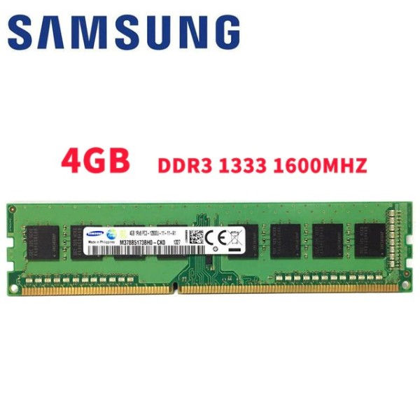 Bảng giá Ram Samsung - Ram Pc ( Máy Tính Để Bàn ) Ddr3 4G /1333/ 1600 - Bảo Hành 1 Đổi 1 Phong Vũ