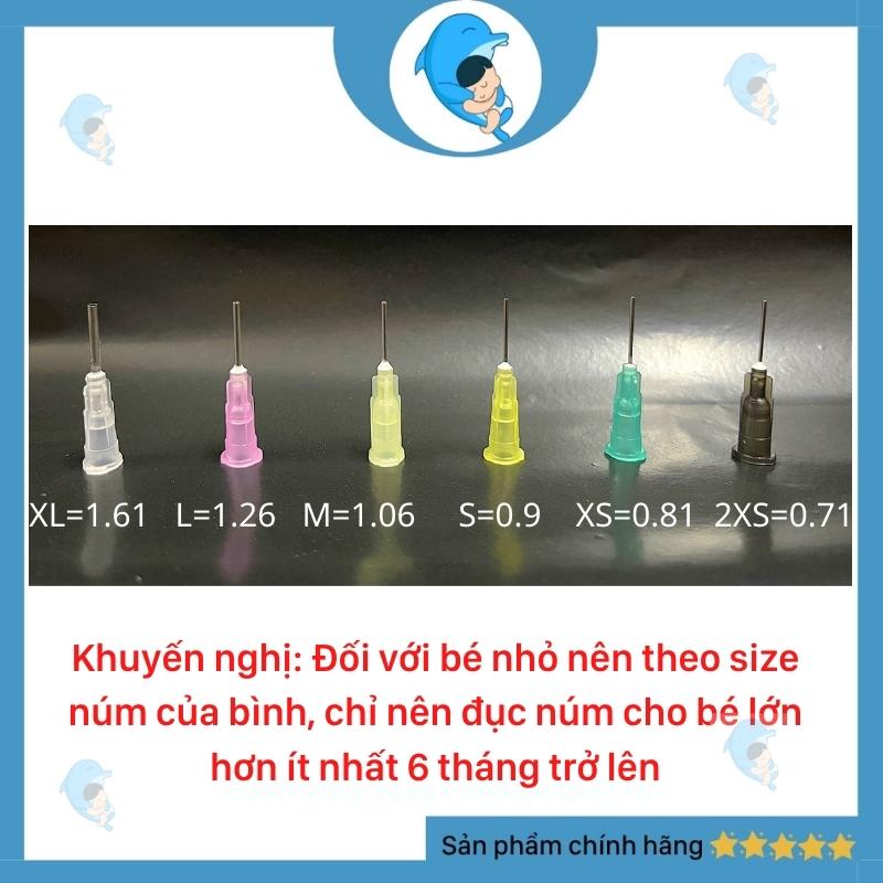 Dụng Cụ Đục Lỗ Núm Ti/Ty Giúp Sữa Chảy Thuận Lợi Hơn