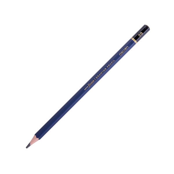 Bút chì gỗ 6b arte nuevo - deli s999-6b