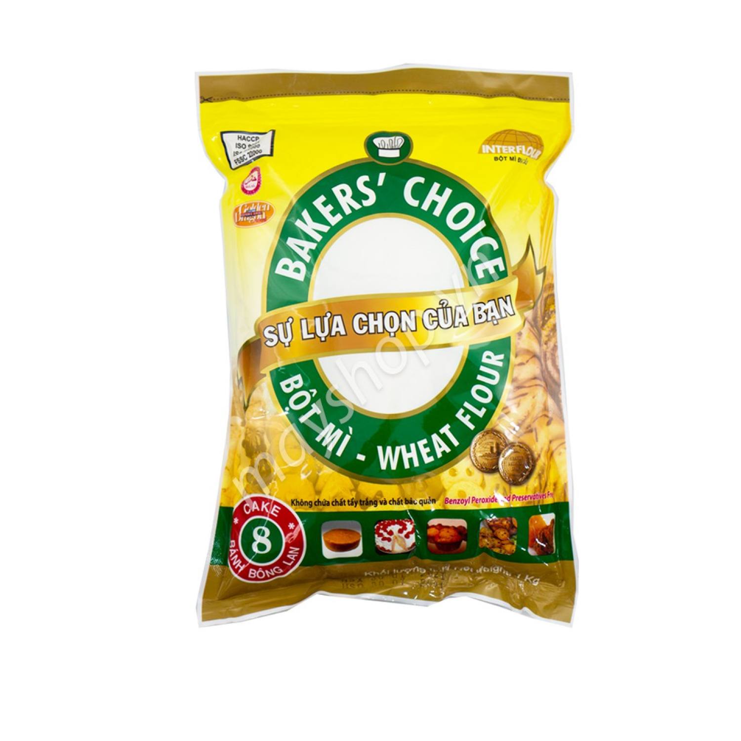 Bột mì Baker's Choice số 8, Bột bánh bông lan