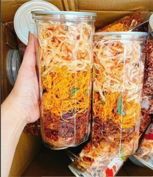 Khô 3 vị mix lon 300g