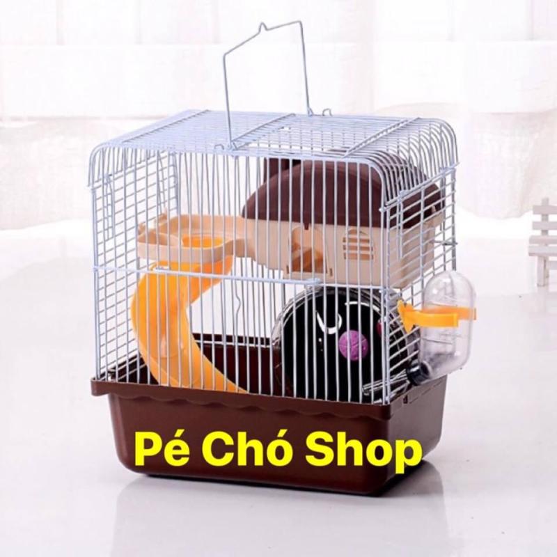 Lồng hamster cung điện nhỏ 1 tầng cho hamster 23-17-25.