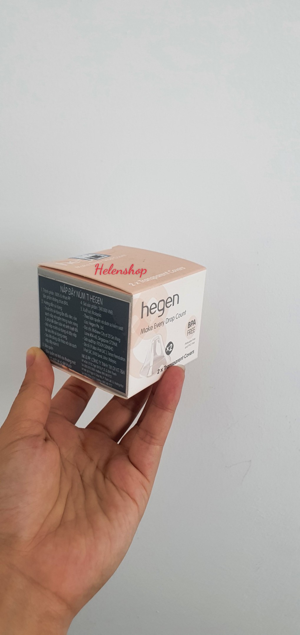 Nắp bình trữ sữa Hegen nhiều màu [Hàng chính hãng]
