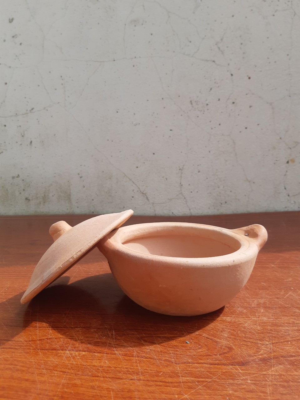 Nồi đất khoa quẹt đáy bằng ( biên hòa )