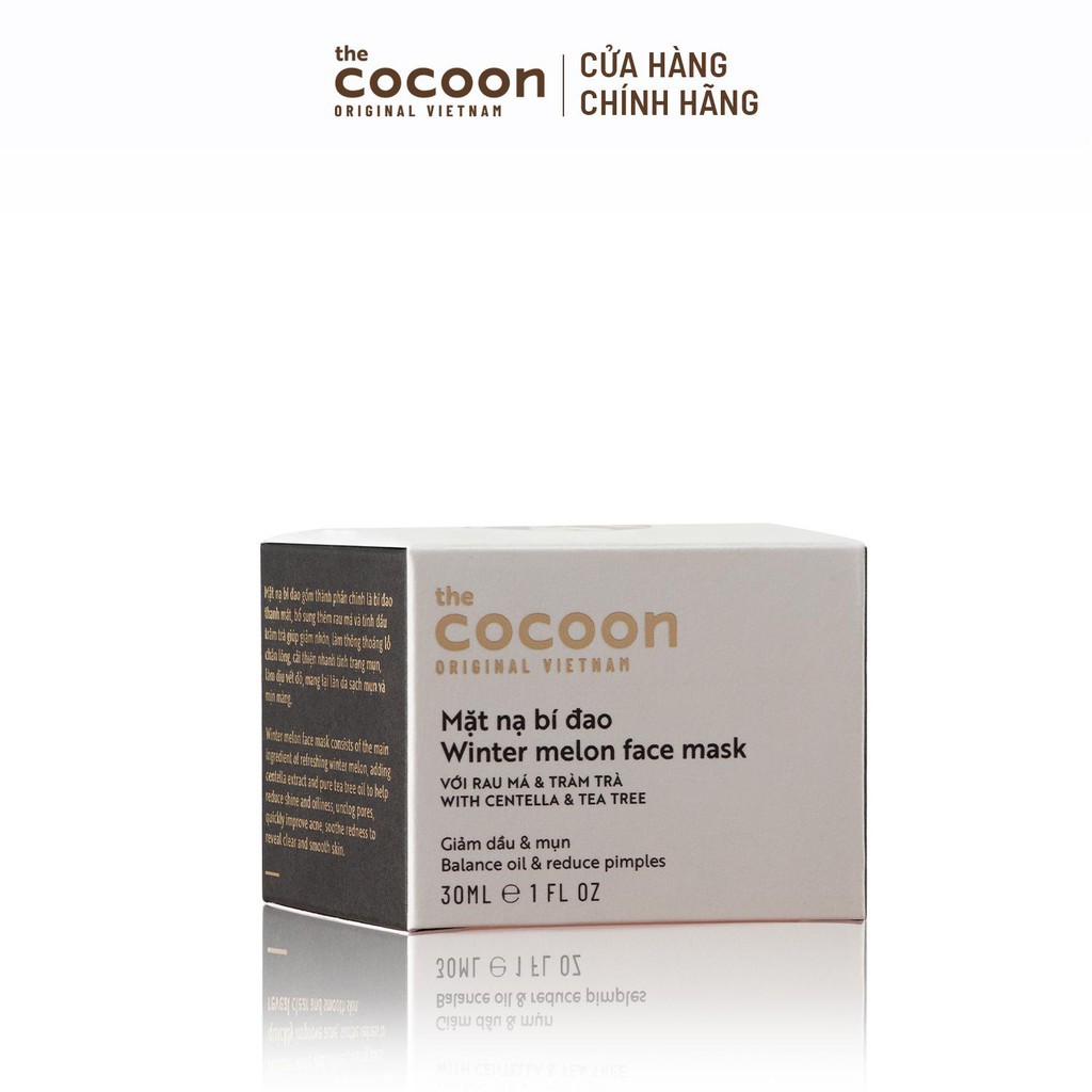- Mặt Nạ Bí Đao Cocoon 30Ml