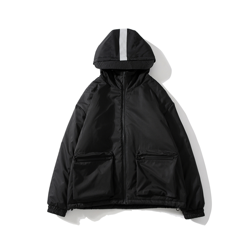 Off White 3M reflection thickened padded jacket