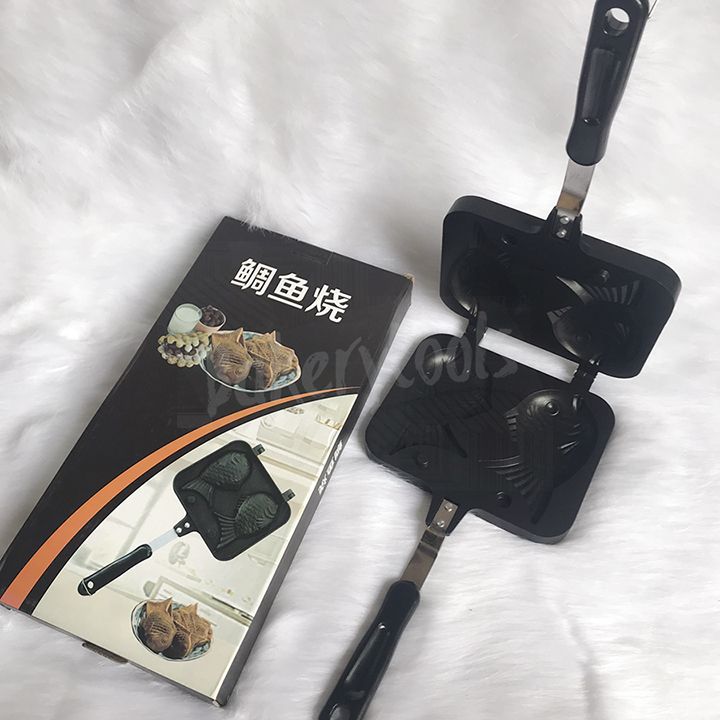 Khuôn Bánh Cá Taiyaki 2 Con
