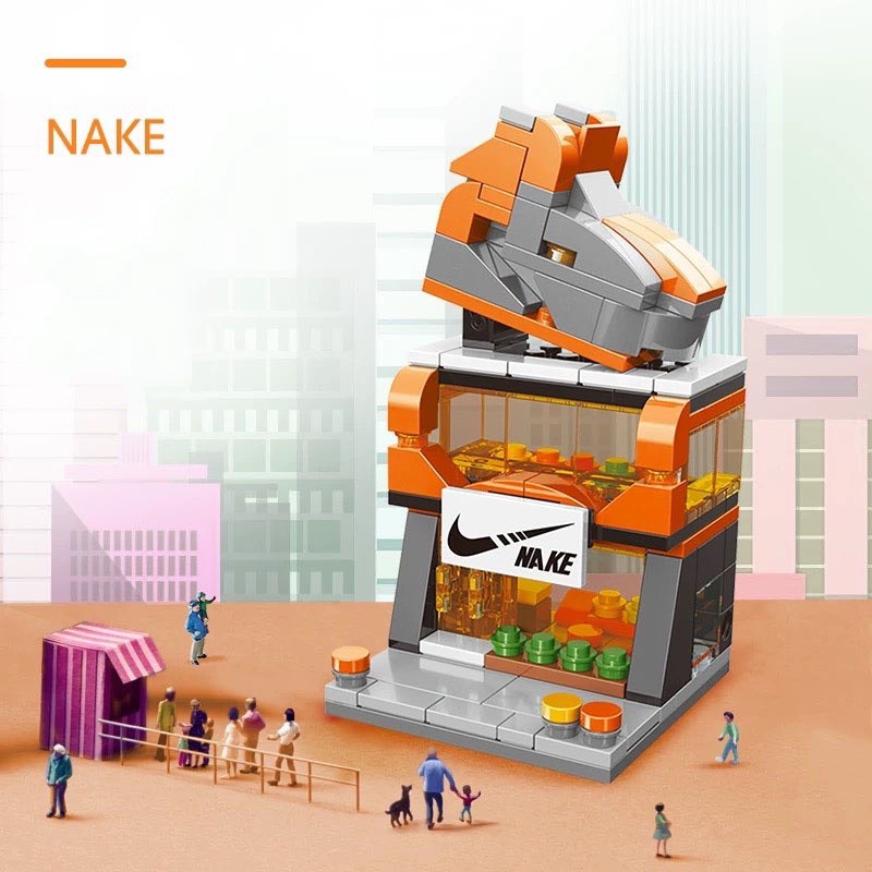 Lego Lắp Ráp Mô Hình Cửa Hàng Mini