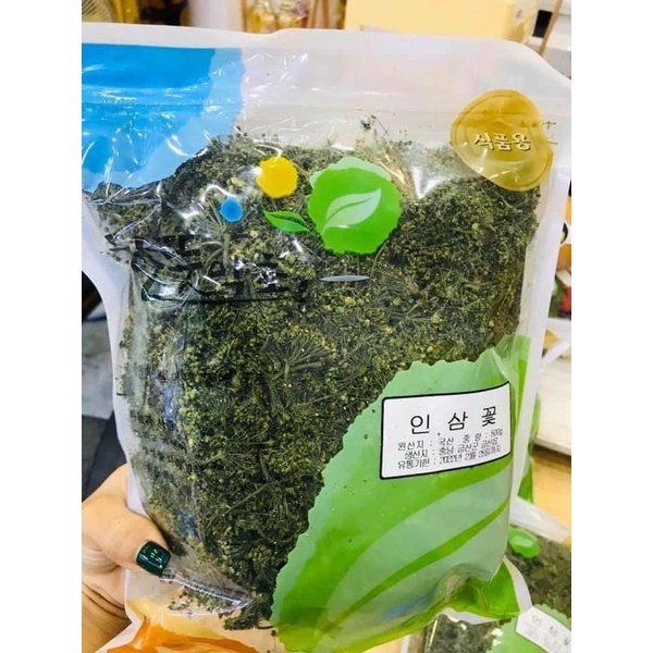 TRÀ HOA SÂM KHÔ HÀN QUỐC HÀNG CHÍNH HÃNG (Túi 500g)