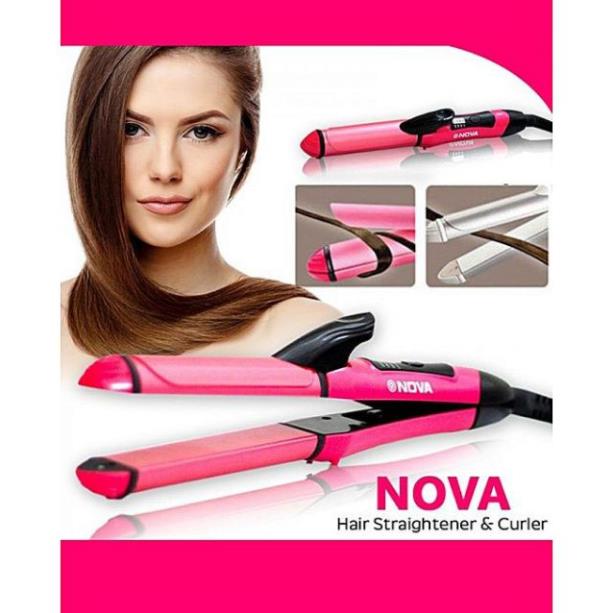 Máy Uốn Duỗi Tóc Máy Làm Tóc Nova Mã-2009 Làm tóc tại nhà