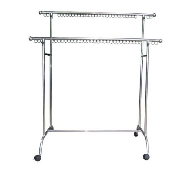 Giá Phơi Quần Áo Inox 2 tầng