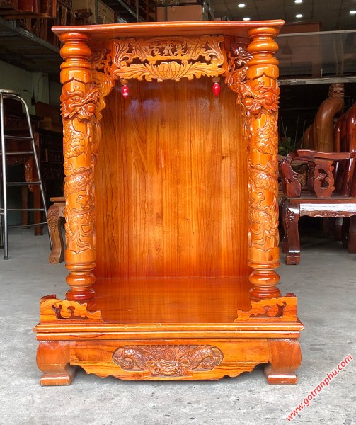 Bàn thờ thần tài ông địa ngang 56cm, đồ thờ cúng , bàn thờ vip