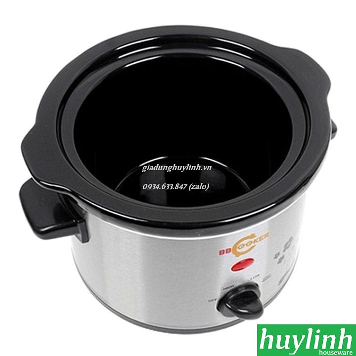 Nồi nấu cháo chậm Hàn Quốc BBcooker BS25 - 2.5 lít
