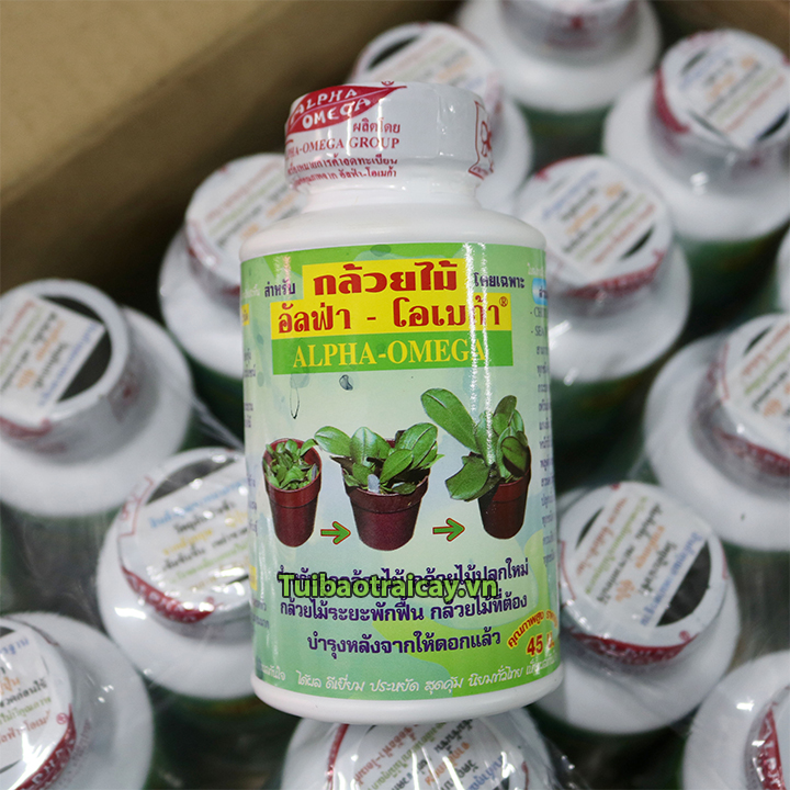 Phân bón Alpha Omega dùng cho lan lọ 200g