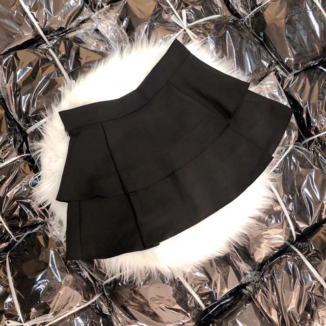 Chân váy công sở ôm xẻ sau thiết kế cơ bản vải tuyết mưa loại 1 màu đen có  túi 2 bên CVOD008 giá sỉ giá bán buôn  Thị Trường Sỉ