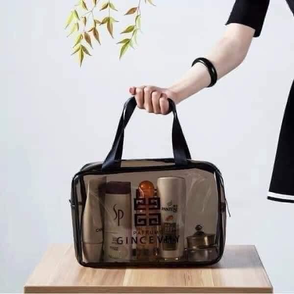 SET 3 TÚI ĐỰNG MỸ PHẨM TRONG SUỐT