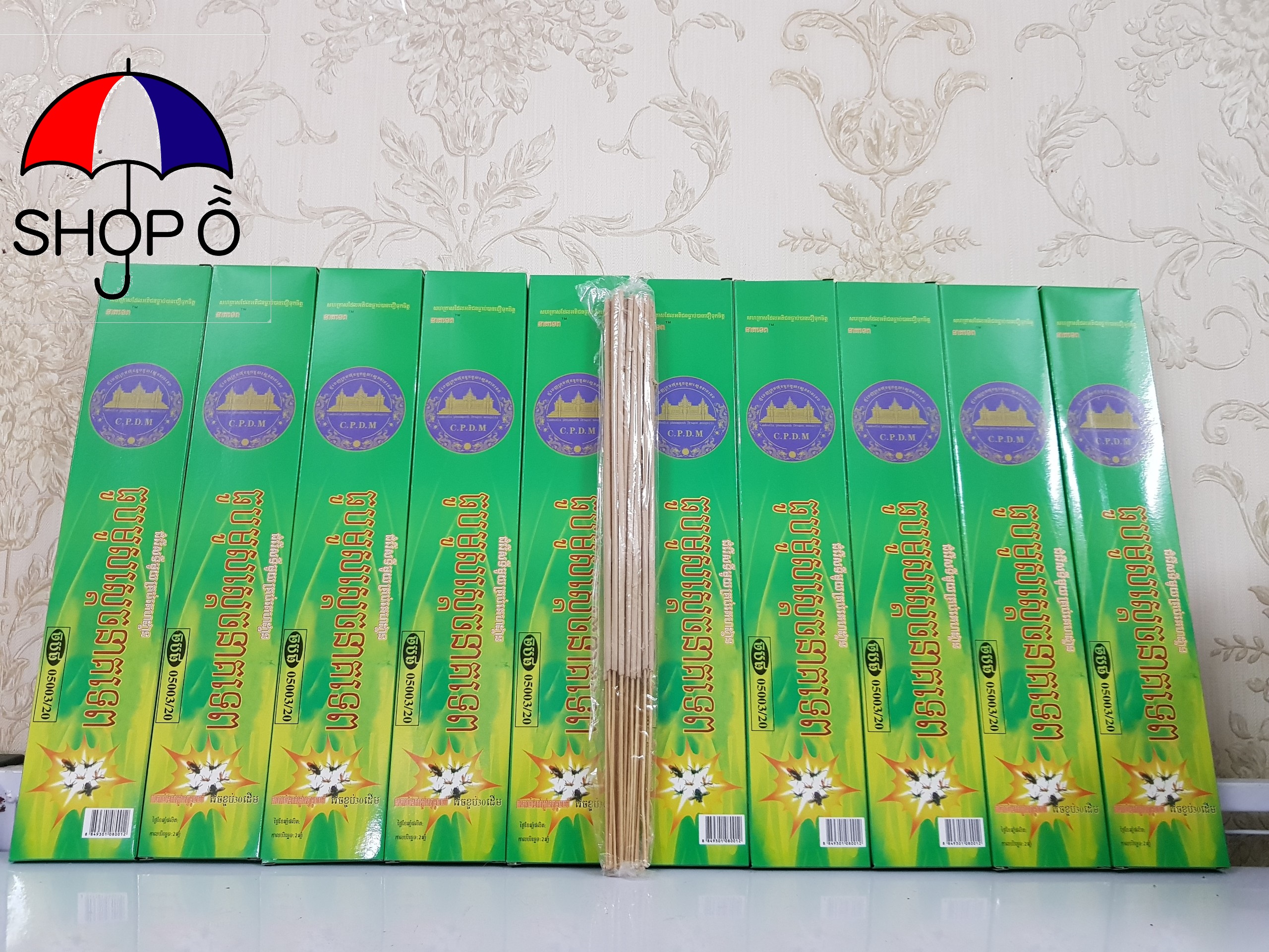 Combo 30 hộp nhang muỗi CPDM (dạng thanh)