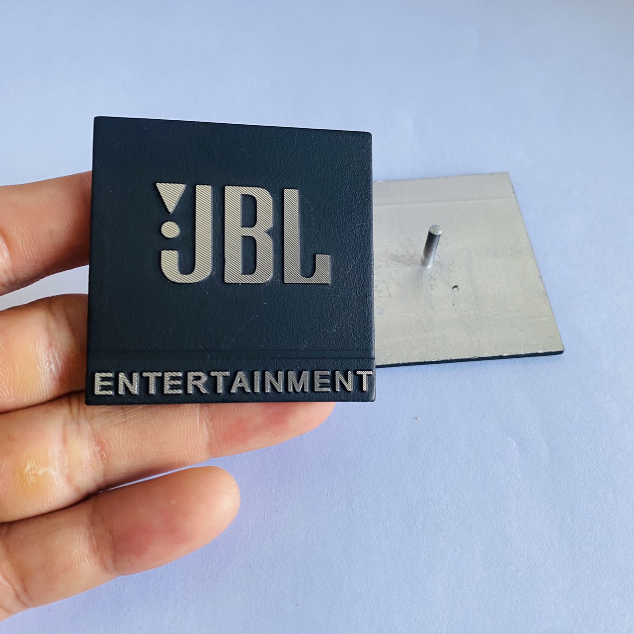 Tem Loa Nhôm JBL Vuông 5cm Dán Loa