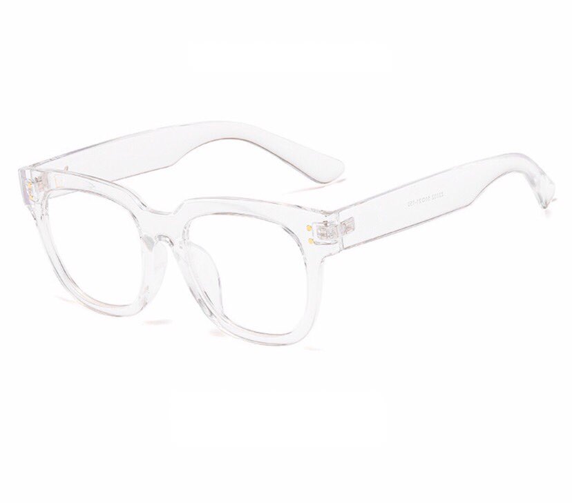 Kính Wild Wild Mắt vuông nhựa gọng dày chắc chắn (Nhiều màu)