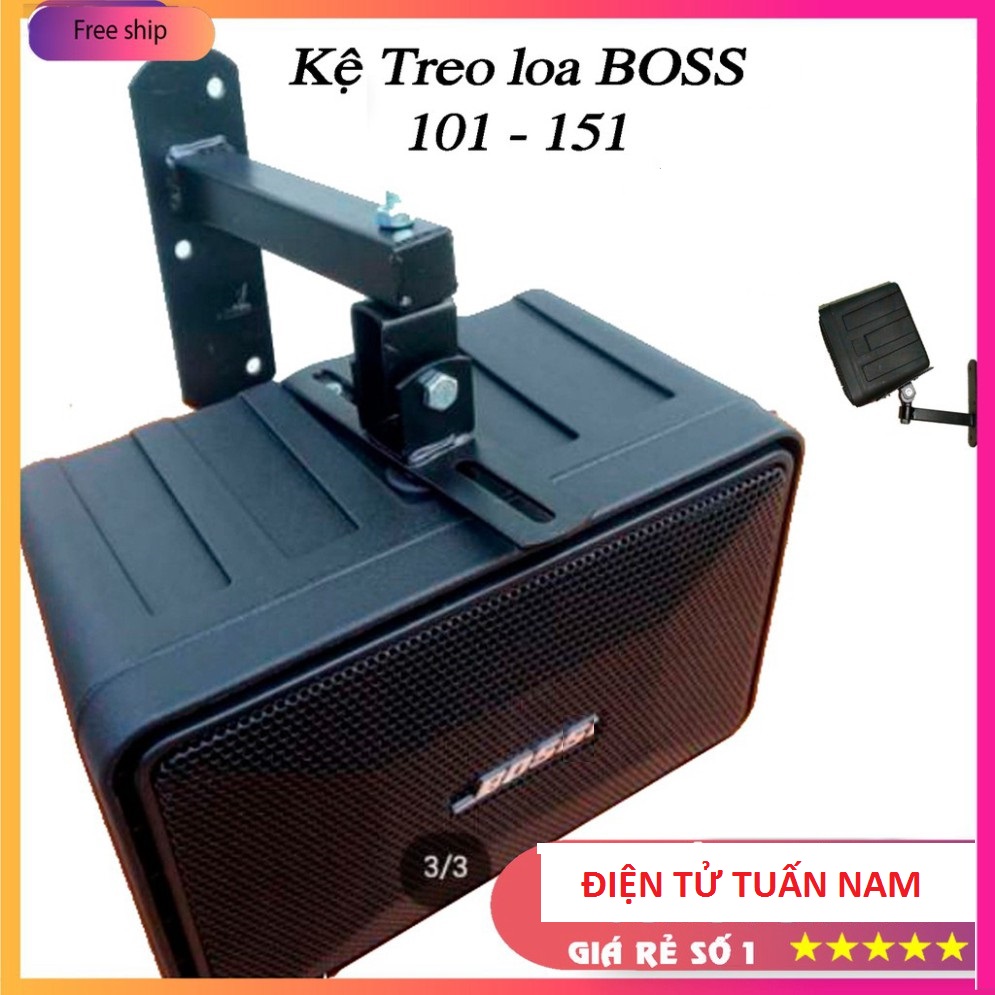 Kệ treo loa boss 101, boss 151 - 1 cặp giá treo loa