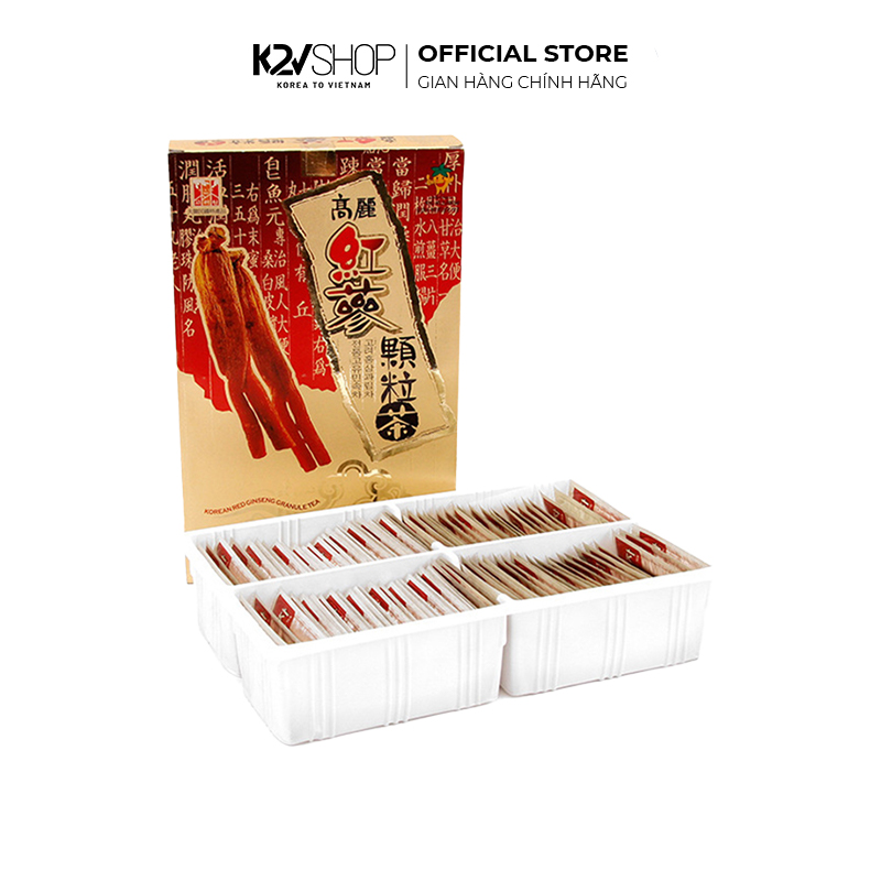 [K2V Shop] Trà hồng sâm Hàn Quốc ( 3g * 50 gói )