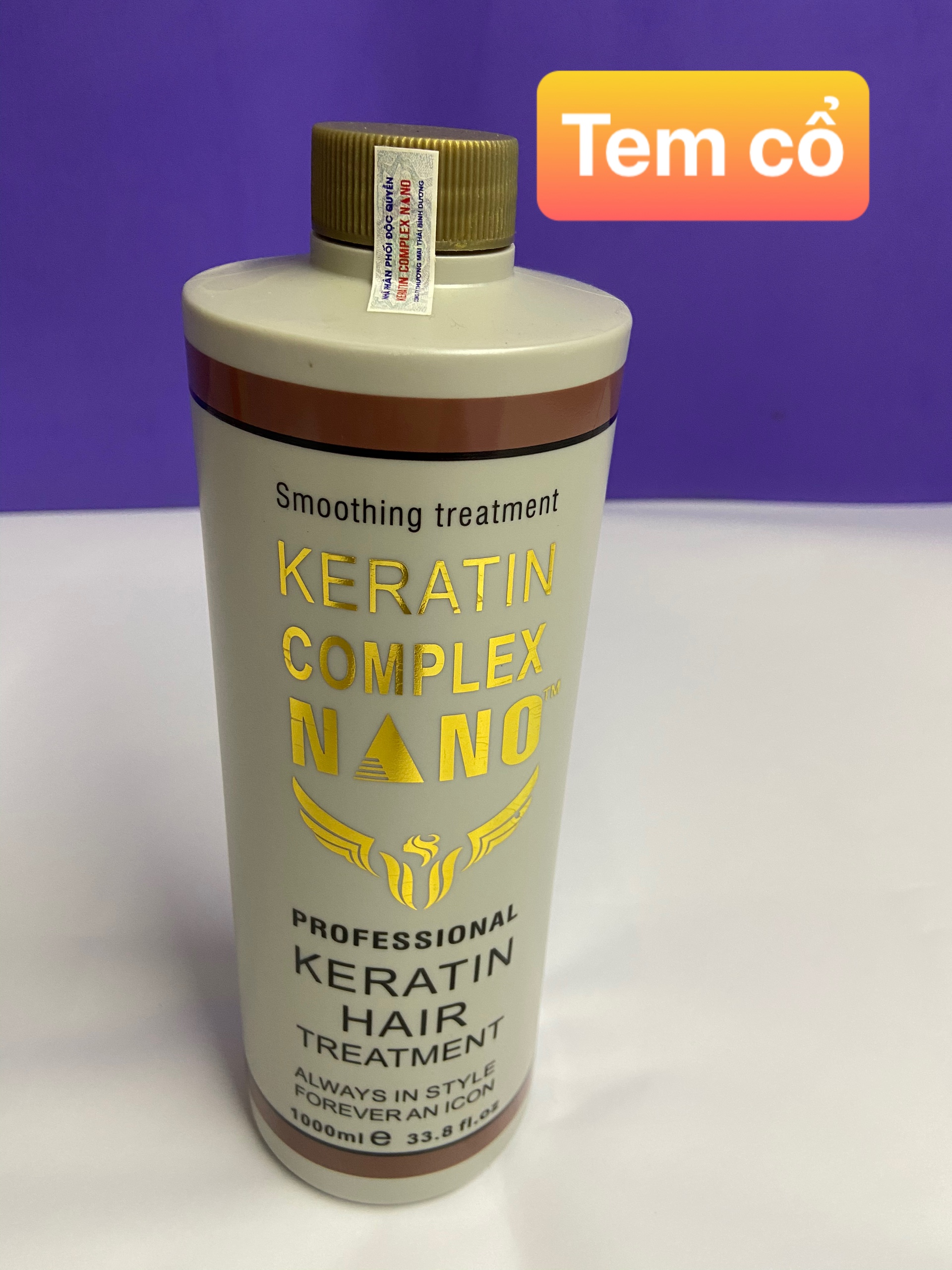 Hấp ủ tóc cao cấp KERATIN NANO COMPLEX 1000ml CHÍNH HÃNG