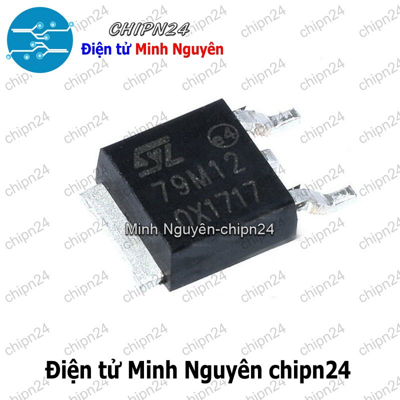 [3 con] (SOP) IC Dán 79M12 TO-252 (SMD) (L79M12CDT 7912) - HH005189