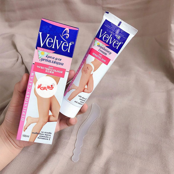 Kem tẩy lông Velvet dịu nhẹ