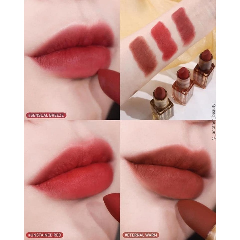 Son Thỏi Lì, Lên Màu Chuẩn 3CE Soft Matte Lipstick 3.5g