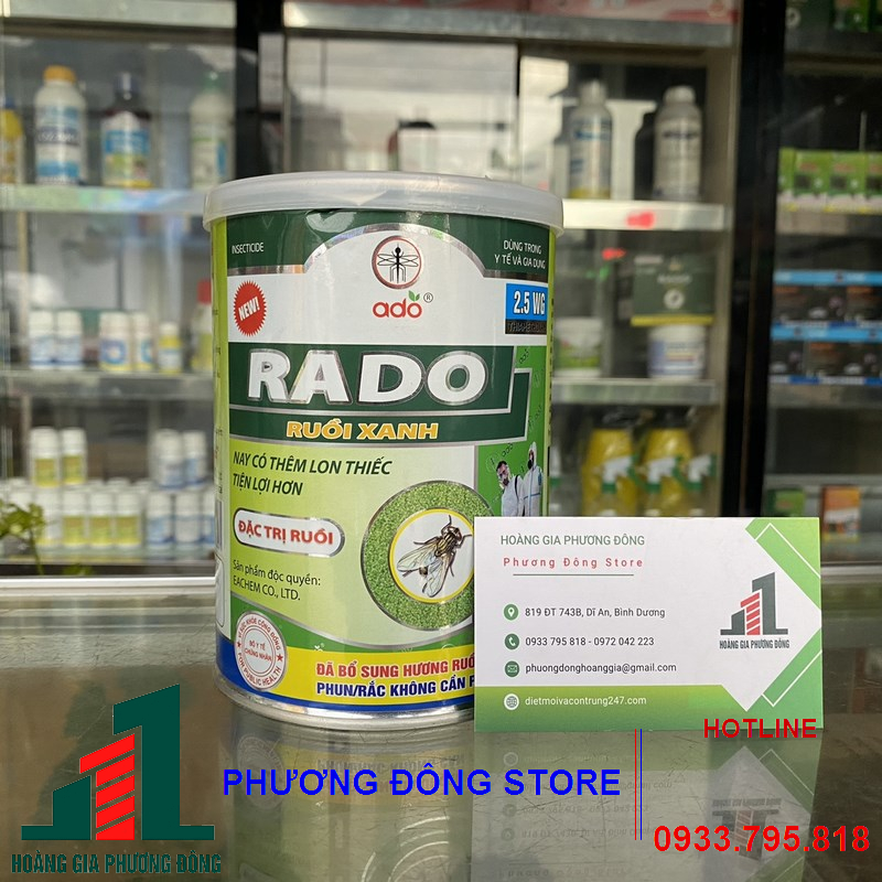 Thuốc diệt ruồi Rado ruồi xanh - gói 20g