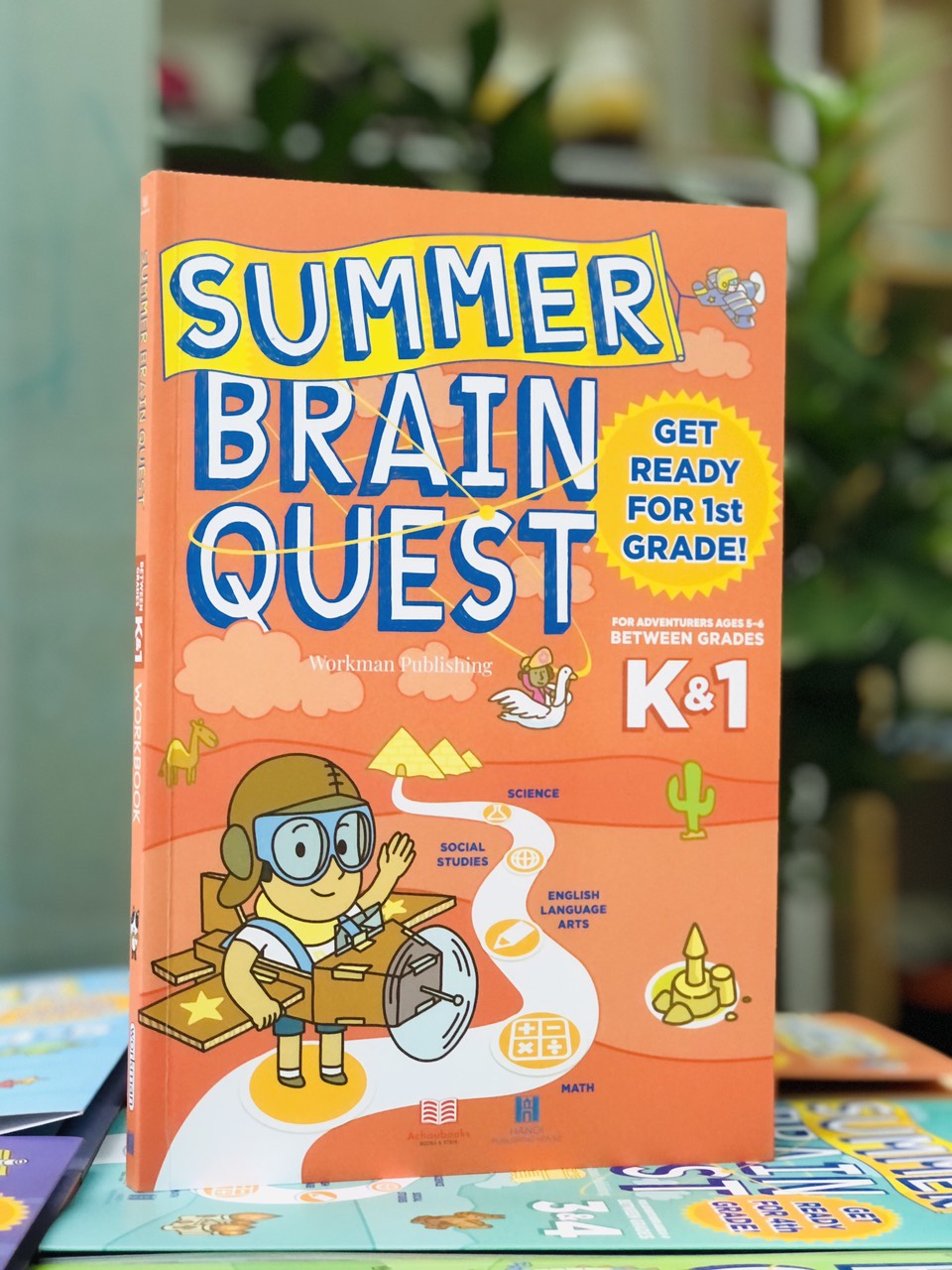 Sách Summer Brain Quest( Bộ 5 Cuốn, 5 -12 Tuổi ) - Nhà Sách Á Châu Books