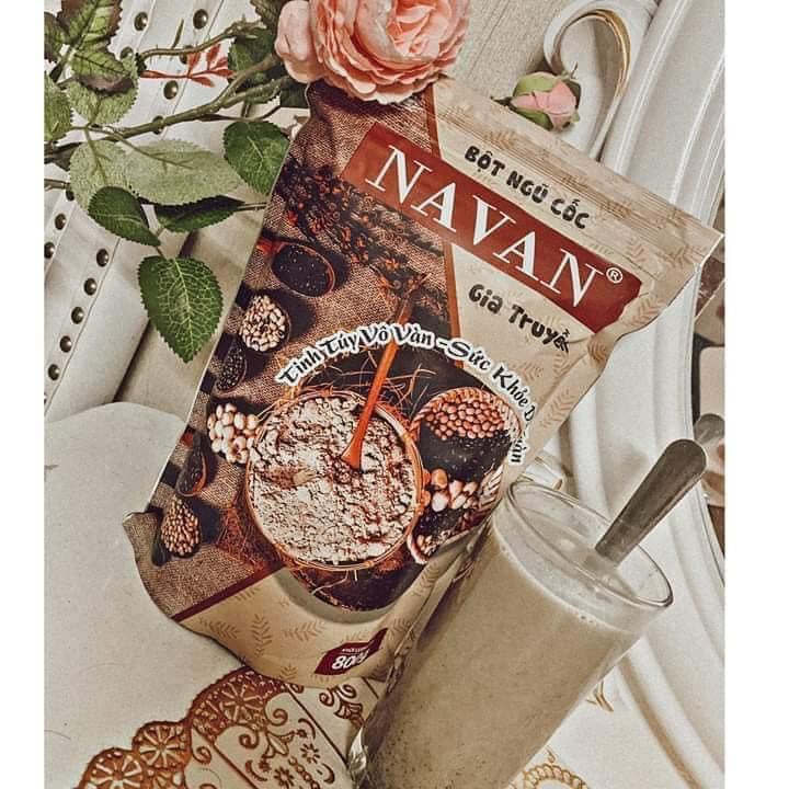 [HCM]Bột Ngũ Cốc Gia Truyền Navan 800g