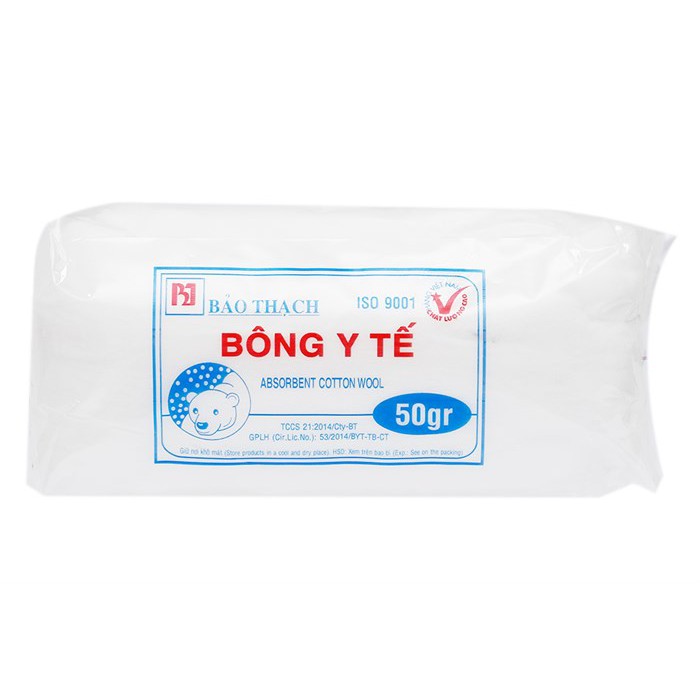 Bông gòn Y Tế Bảo Thạch 50gr