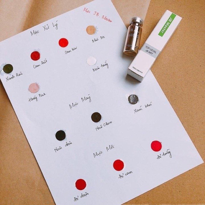Mực siêu phá thâm cam tươi JB master 10ml