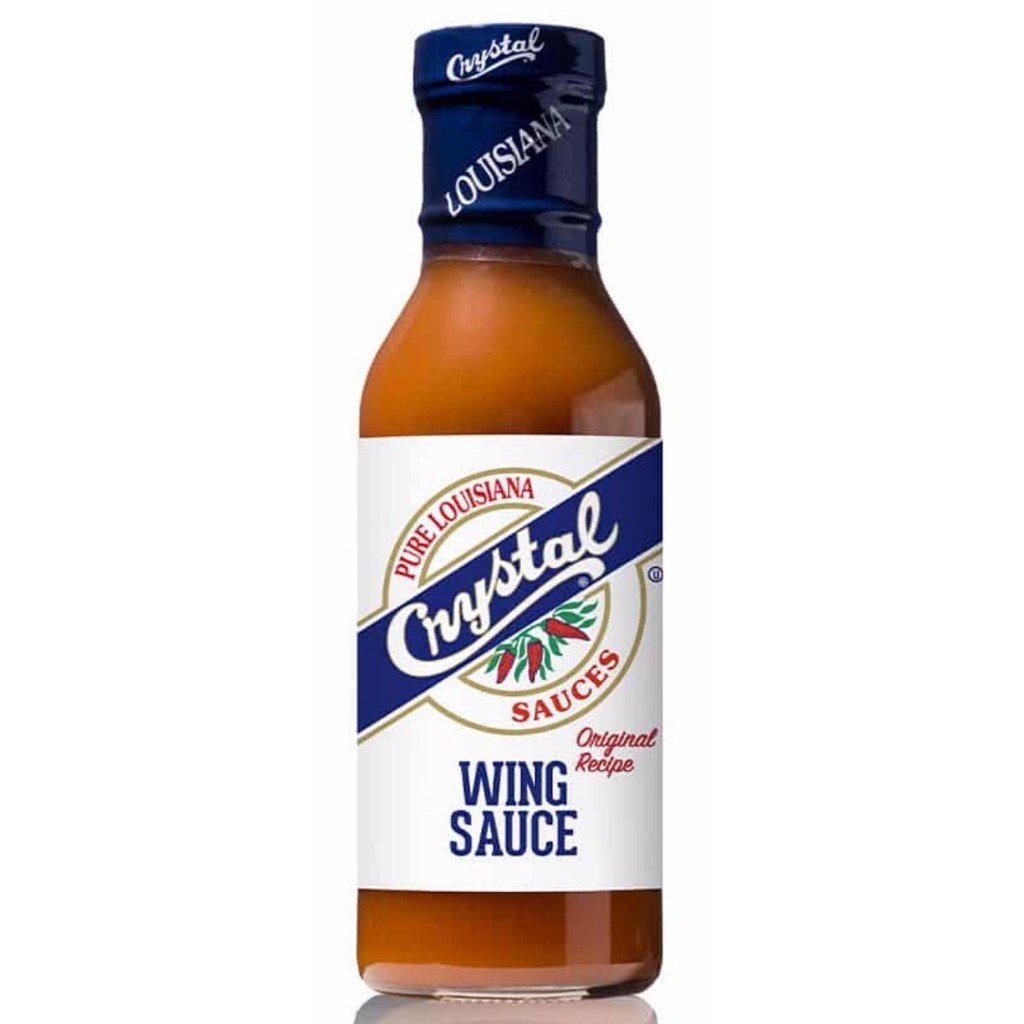 Sốt gà rán buffalo hiệu crystal wing sauce - chai 355ml