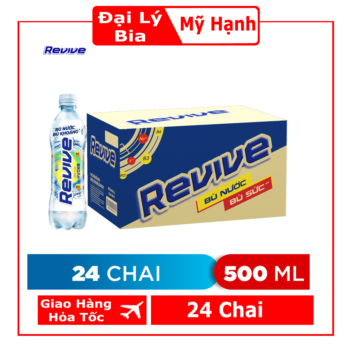 Revive Trắng 500ml ( Thùng 24 Chai )