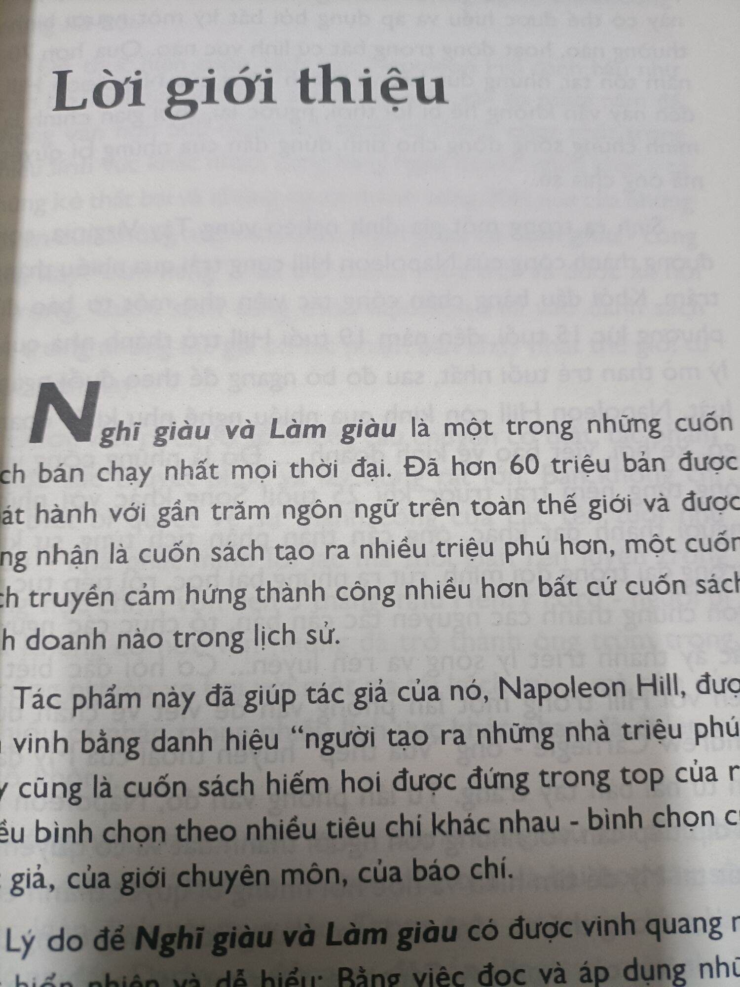 Nghĩ giàu làm giàu Napoleon Hill