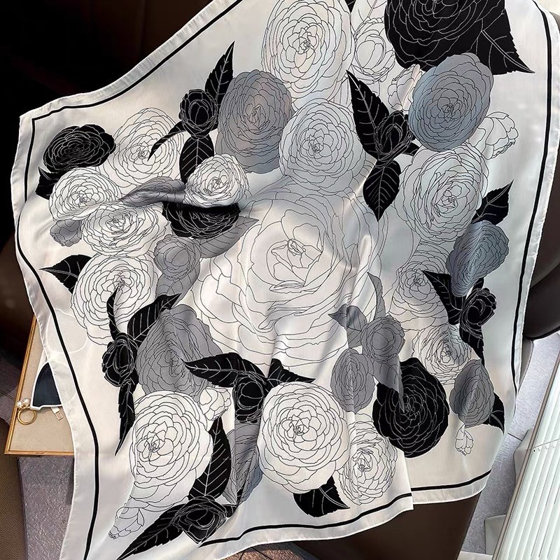 [HCM]KHĂN CHOÀNG CỔ LỤA VUÔNG SIZE 90x90CM ĐA NĂNG