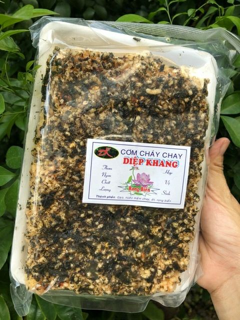 Cơm cháy chay rong biển