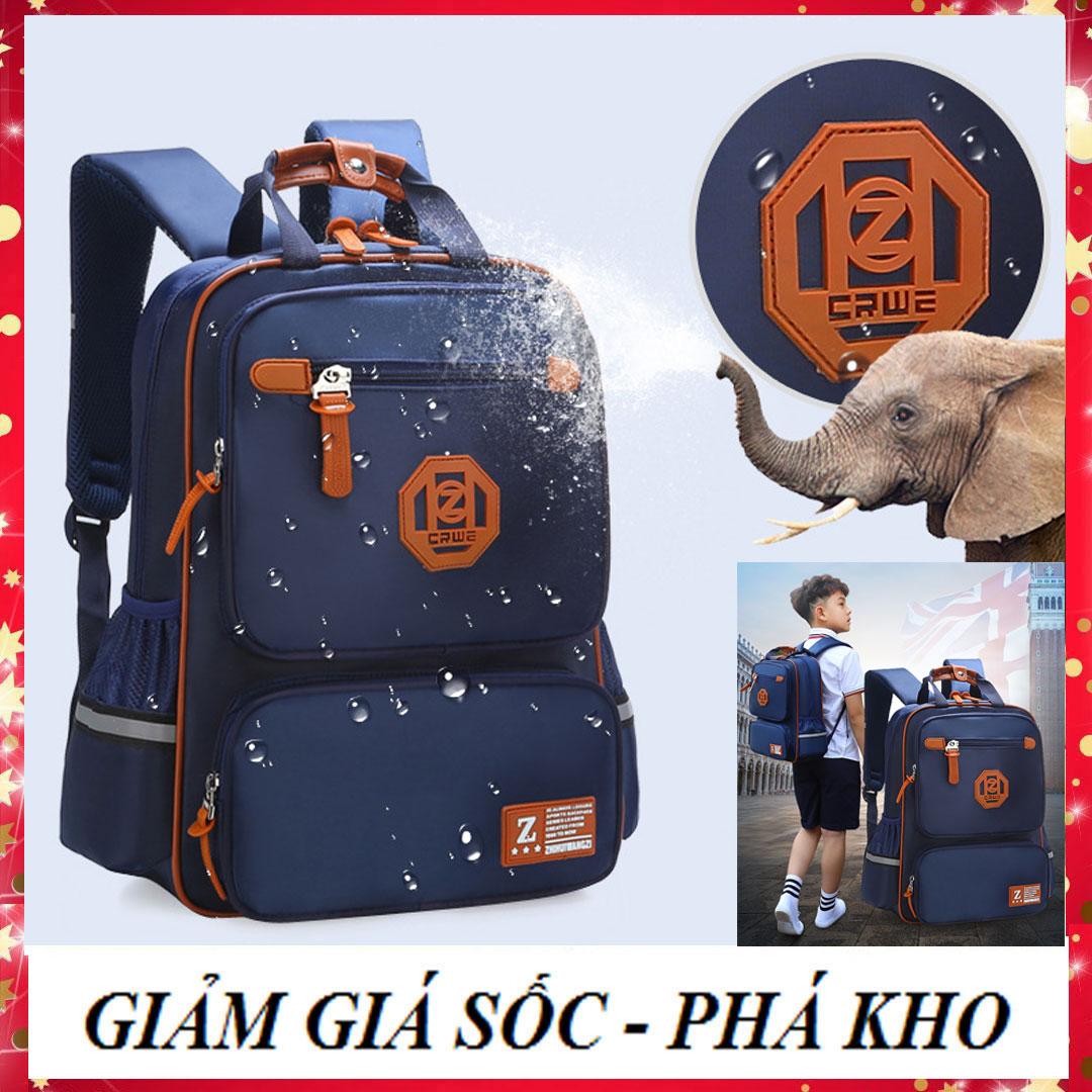 Balo đi học cho bé trai và bé gái cấp 1 và cấp 2 chống thấm nước, chống gù lưng, có phản quang khi đi tối 3 trong 1, Balo đựng sách vở di hoc cho be trai va be gai cap 1 va cap 2 chong tham nuoc, chong gu lung, co phan quang - GDTHAO02