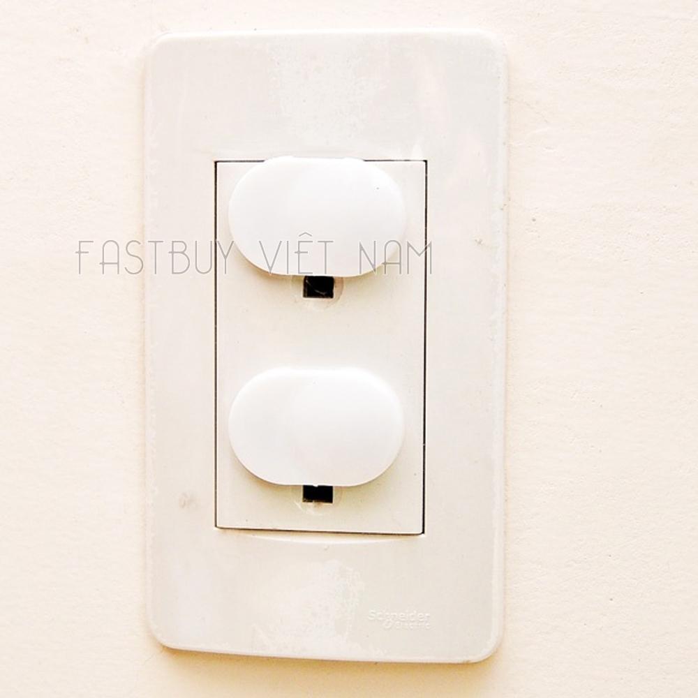 Combo 10 Nút Che Bịt Ổ Điện Bảo Vệ An Toàn Cho Bé