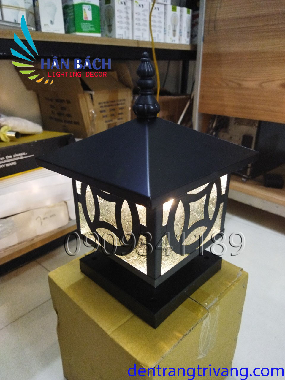 [HCM]ĐÈN TRỤ CỔNG Phi 200
