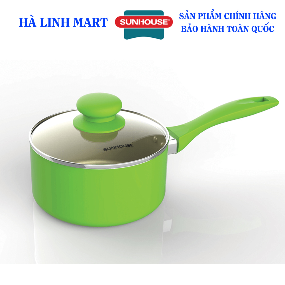 Nồi quấy bột hợp kim nhôm SUNHOUSE SMP15114 - Quánh bột bếp gas, quánh bột chống dính, quánh quấy bột