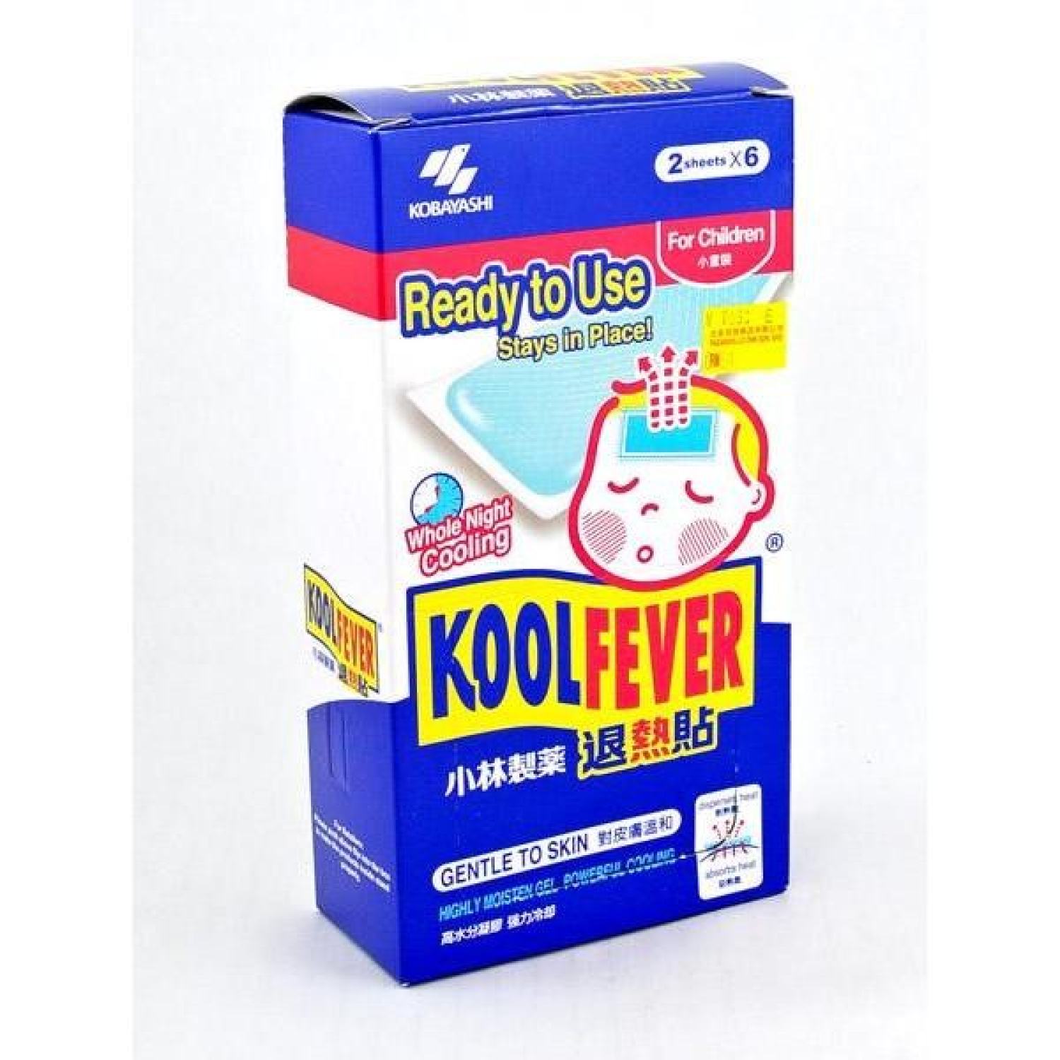 Miếng dán hạ sốt từ nhật bản koolfever traphaco - hộp 4-16 miếng